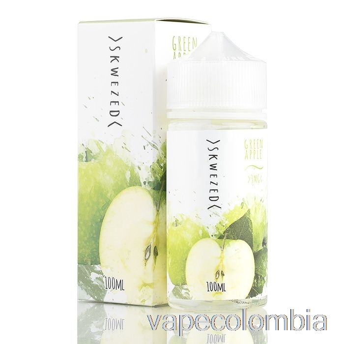 Vape Recargable Manzana Verde - E-líquido Sesgado - 100ml 0mg